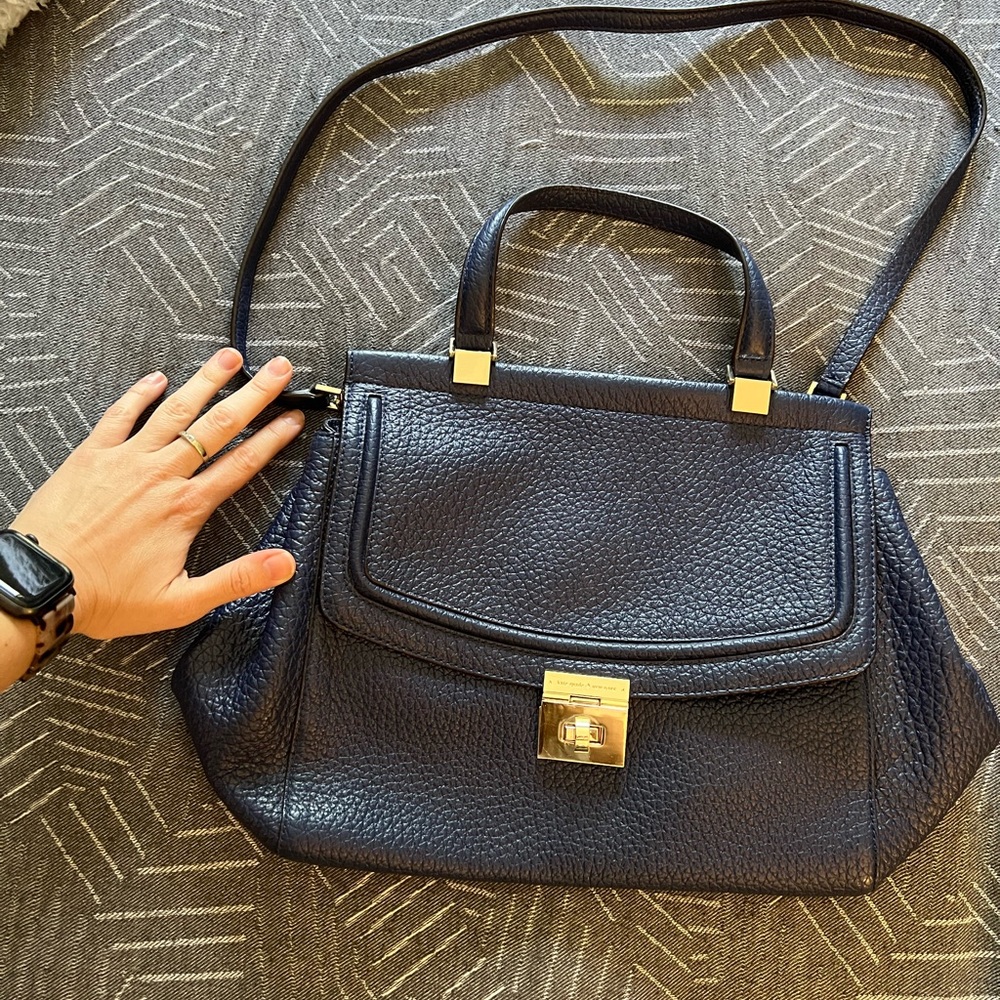 Kate spade navy shoulder bag